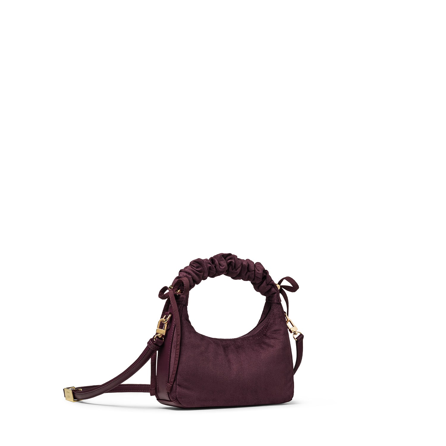 Caffa Mini Hobo Bag Suede