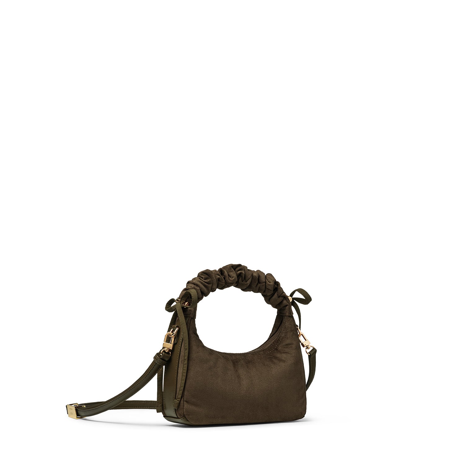 Caffa Mini Hobo Bag Suede