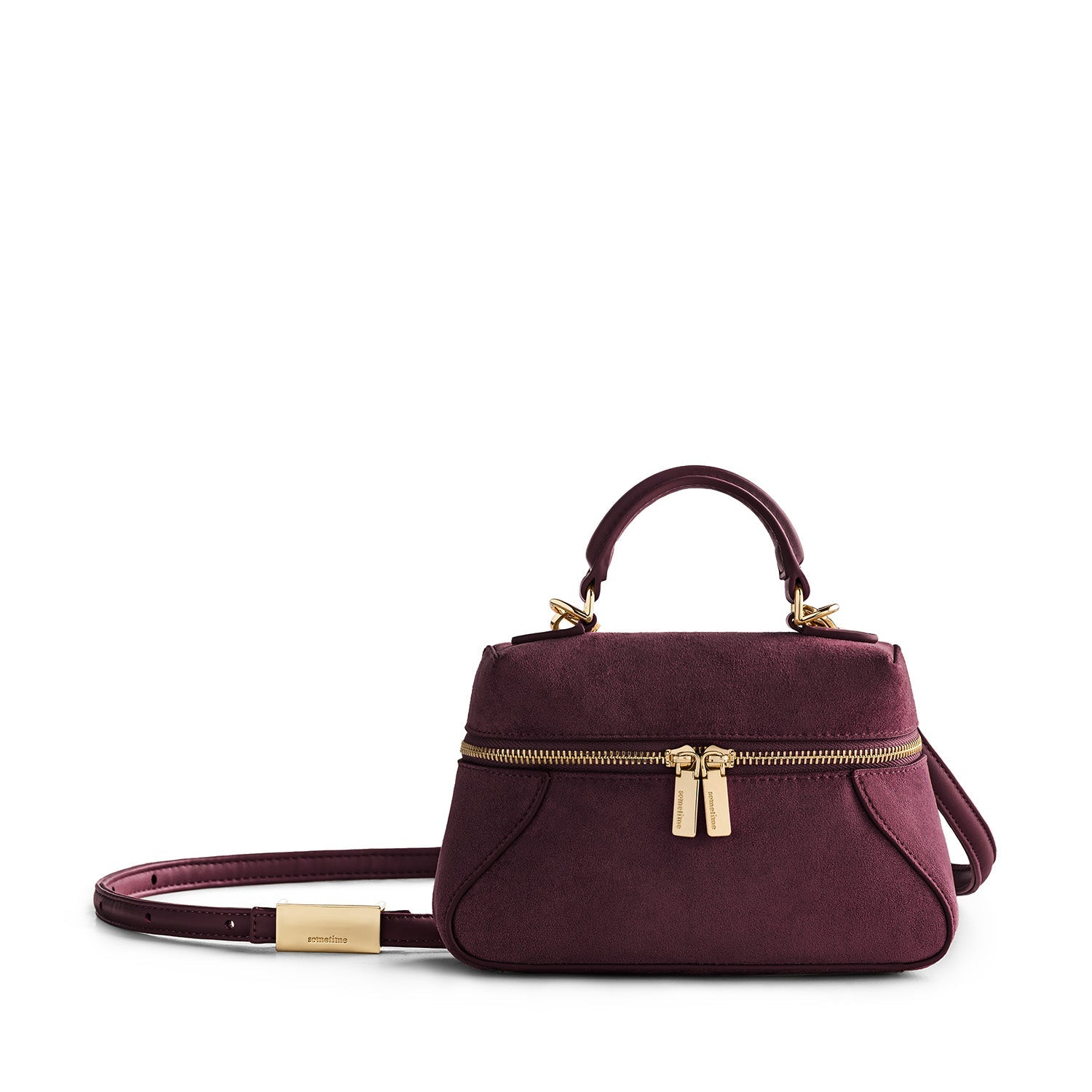 Zipzip Vanity Bag Suede