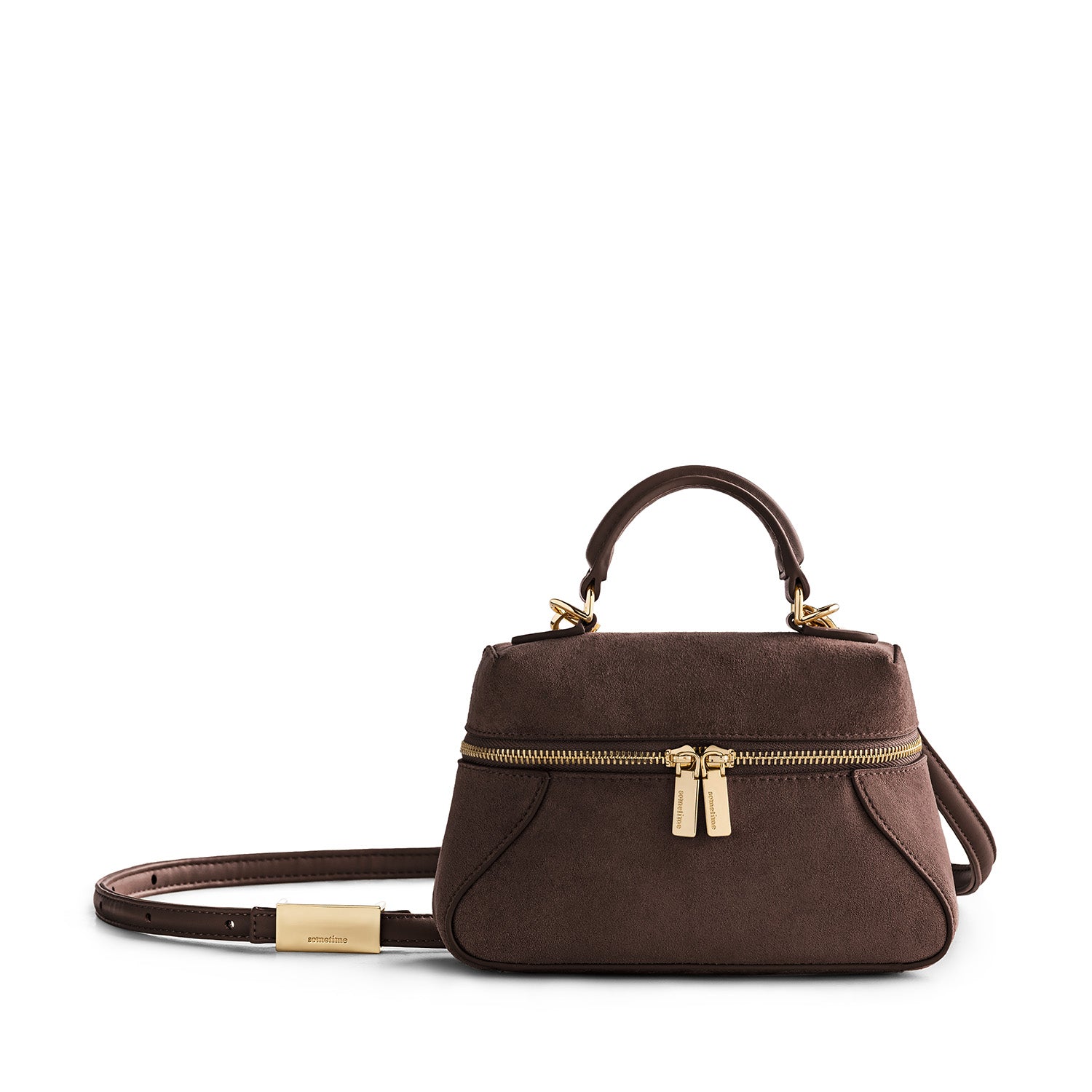 Zipzip Vanity Bag Suede