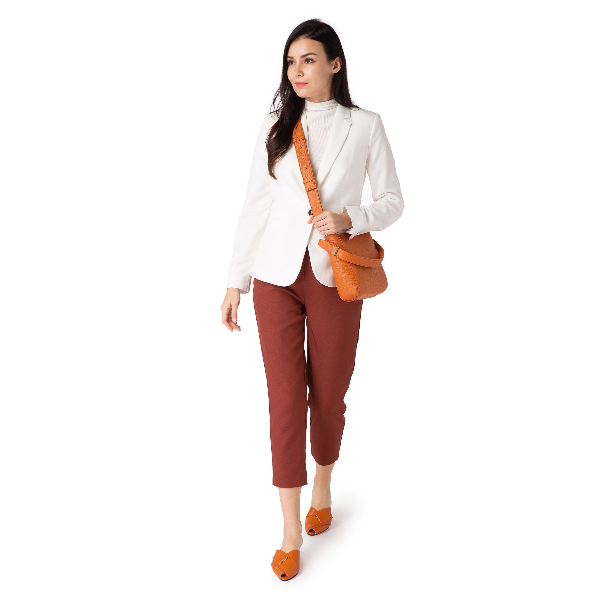 Ribae Dark Orange Sometime By Asian Designers